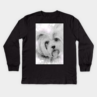 Yorkie Kids Long Sleeve T-Shirt